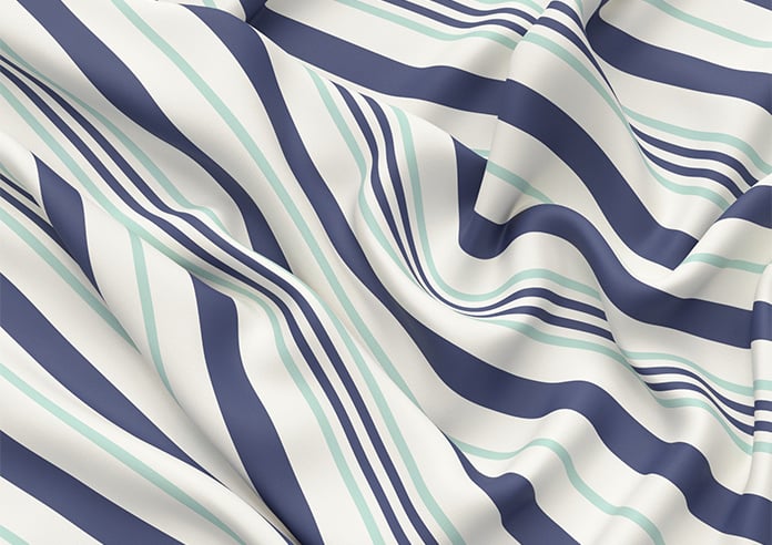The British Stripe Co. George, London No.1 - Twist&Fit Roman Blind - Image 4